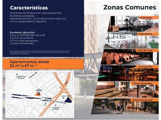 Foto 8 de Apartaestudio monoambiente con parqueadero. Proyecto eOn