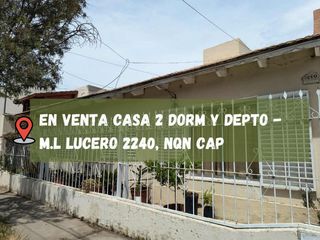 Foto 1 de VENTA CASA DE DOS DORMITORIOS MAS DEPARTAMENTO NQN