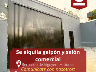 Foto 1 de Se alquila galpÃ³n y local comercial