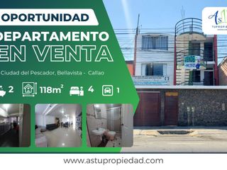 Foto 1 de VENTA DEPARTAMENTO 1ER PISO CIUDAD DEL PESCADOR BELLAVISTA