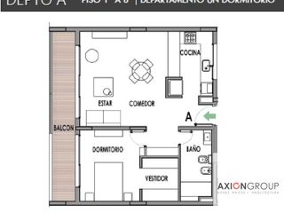 Foto 5 de Departamento en venta de 1 dormitorio en La Plata