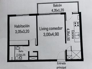 Foto 2 de VENTA 2 Amb - Boedo - Balcón al Frente
