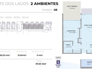 Foto 43 de VENTA Depto 2 amb 67m2 UF 802 Dos Lagos Villas y Marinas Vis