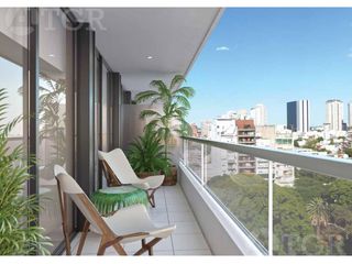 Foto 8 de Departamento Dos ambientes Núñez estilo joven y moderno, amenities y vistas