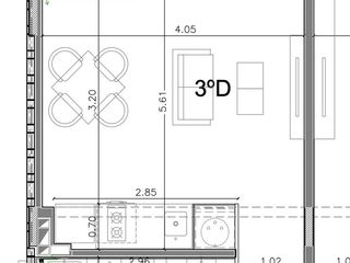 Foto 6 de Departamento monoambiente balcón con amenities! Oportunidad!