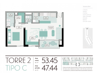 Foto 3 de Venta apartaestudio en cesión de derechos Yarumo Barro Blanco Rionegro