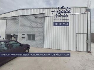 Foto 3 de Galpón Industrial - Autopista Pilar y Circunvalación - 300m² con espacio para Oficinas