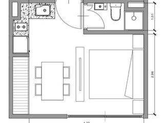 Foto 16 de venta Departamento monoambiente en Villa Urquiza a estrenar