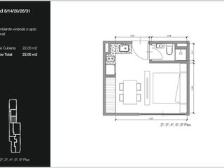 Foto 17 de venta Departamento monoambiente en Villa Urquiza a estrenar