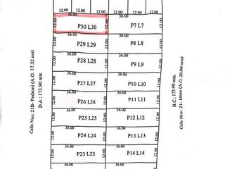 Foto 2 de Venta Terreno 432 mt2 Zona Cuarteles Santo Tomé