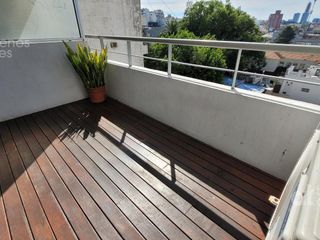 Foto 12 de Departamento Monoambiente amoblado con balcón, pileta, parrilla. Barracas - Alquiler temporario