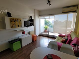Foto 6 de Departamento Monoambiente amoblado con balcón, pileta, parrilla. Barracas - Alquiler temporario