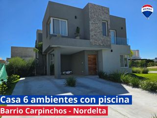 Foto 1 de VENTA CASA 6 AMBIENTES BARRIO CARPINCHOS NORDELTA