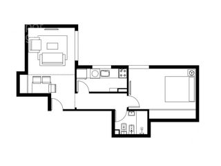 Foto 18 de Departamento en Belgrano venta, 2 ambientes con baulera apto credito