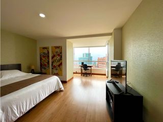 Foto 10 de Apartaestudio en San Fernando Plaza, piso 10 con excelente vista