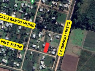 LOTE EN VENTA EN LAS MERCEDES, RECREO
