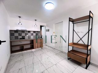 Foto 1 de Minidepartamento de 1 ambiente con moderna decoración y acabados