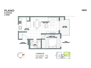 Foto 14 de Departamento 2 ambiente en Venta Bernal Centro.
