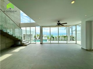 Foto 5 de Casa con piscina y vista al mar en Urbanizacion Ciudad del Mar – Manta