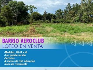 Foto 1 de Lote EN VENTA en barrio Aeroclub