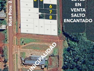 Foto 2 de Lotes en venta al lado de la Municipalidad de Salto Encantado