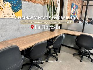 Foto 1 de Oficinas vintage en arriendo – Luz natural, espacios colaborativos y salas para reuniones