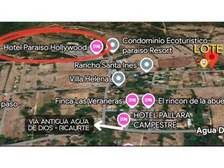 Foto 3 de VENDO LOTE RICAURTE SECTOR LOS MANUELES $330.000.000