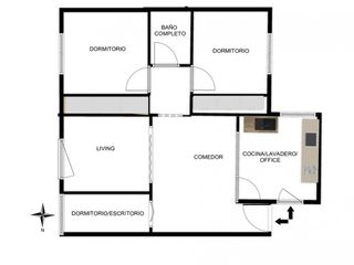 Foto 23 de Â¡Â¡HERMOSO Y AMPLIO DEPARTAMENTO EN EL CORAZON DE VILLA URQUIZA!! Â¡SUPER LUMINOSO Y TRANQUILO!