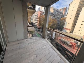 Foto 13 de Departamento en Alquiler Palermo 1 ambiente  con  amplio Balcón equipado con AA