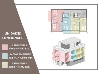 Foto 24 de Venta, Departamento, Monoambiente, Balcón, Monte Castro