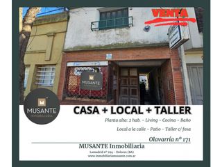 Foto 1 de CASA + LOCAL + TALLER