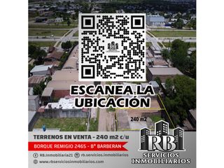 Foto 7 de EN VENTA: TERRENOS EN BARRIO BARBERAN - Rcia, Chaco