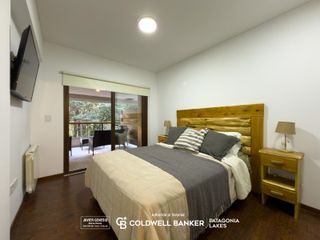 Foto 9 de VENTA Departamento amoblado 1 dormitorio c/balcón terraza céntrico Villa La Angostura