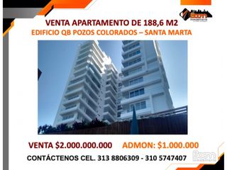 Foto 1 de *VENTA APARTAMENTO DE 188 M2 EDIFICIO QB POZOS COLORADOS