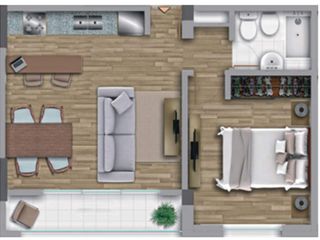 Foto 21 de EN VENTA DPTO 1 DORMITORIO EDIFICIO PORTOFINO