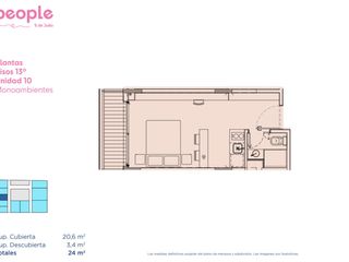 Foto 47 de Departamento monoambiente interno en venta - San Telmo