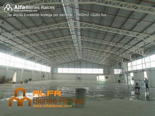 Foto 10 de Se alquila Excelente bodega por estrenar - 2900m2 -Quito Sur