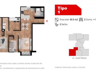 Foto 25 de VENTA DE DEPARTAMENTO DE 2 DORM.    ESTUDIO EN SANTA BEATRIZ