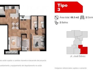 Foto 32 de VENDO DPTO DE 3 DORM EN SANTA BEATRIZ