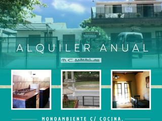 VILLA CARLOS PAZ. ALQUILER ANUAL. MONOAMBIENTE FRENTE AL RIO “EL FANTASIO”