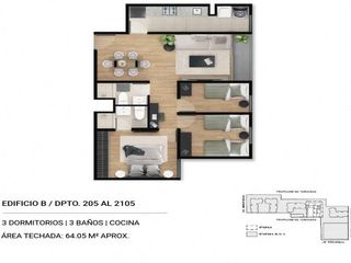 Foto 22 de VENDO DPTO DE 3 DORMITORIOS EN AV. COLONIAL - CERCADO DE LIMA