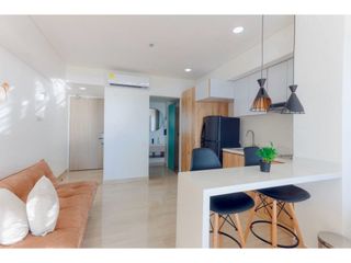 Foto 9 de Apartamento tipo Loft en Venta Cartagena Beach Vista al Mar