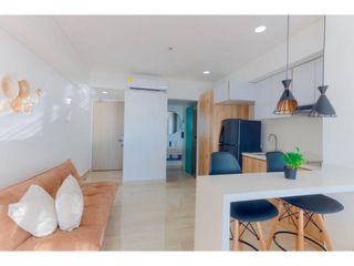 Foto 8 de Apartamento tipo Loft en Venta Cartagena Beach Vista al Mar