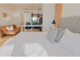 Foto 7 de Apartamento tipo Loft en Venta Cartagena Beach Vista al Mar