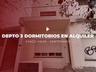 Foto 1 de Departamento 3 dormitorios en alquiler CENTENARIO