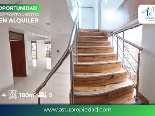 Foto 4 de ALQUILER DEPARTAMENTO TRIPLEX 5TO PISO URB EL BANCO DE JAVIER PRADO ATE