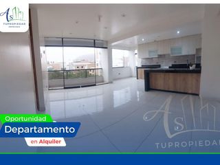 Foto 1 de ALQUILER DEPARTAMENTO TRIPLEX 5TO PISO URB EL BANCO DE JAVIER PRADO ATE