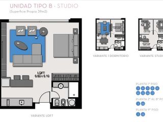 Foto 11 de Venta Departamento 2 ambientes amoblado cochera y amenities en Quartier Dorrego