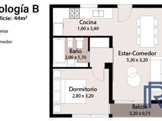 Foto 2 de Departamento en venta en Centro