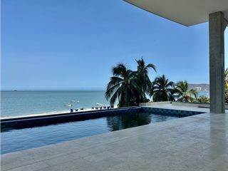 Se vende apartamento frente al mar, en Bello horizonte, Santa Marta